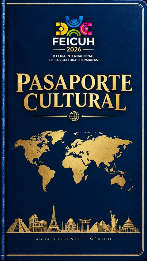Portada del Pasaporte Cultural FEICUH 2026