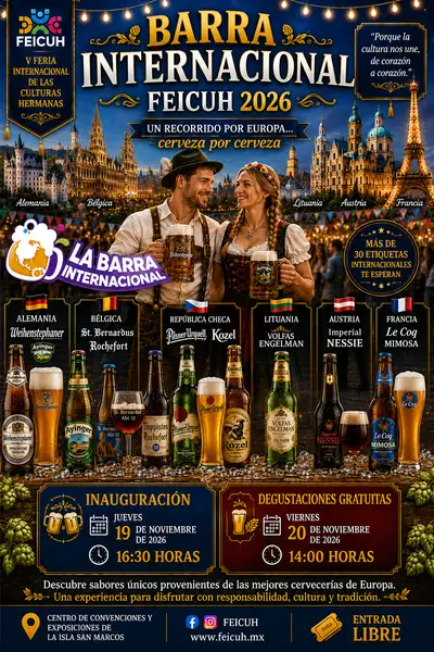 Cartel: Inauguración de la Barra Internacional