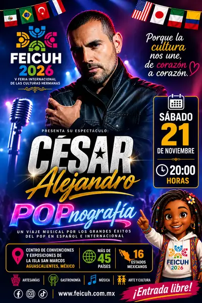 Cartel: César Alejandro «POPnografía»