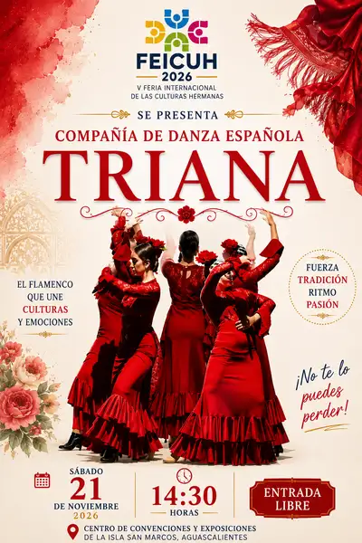 Cartel: Compañía de Danza Española Triana