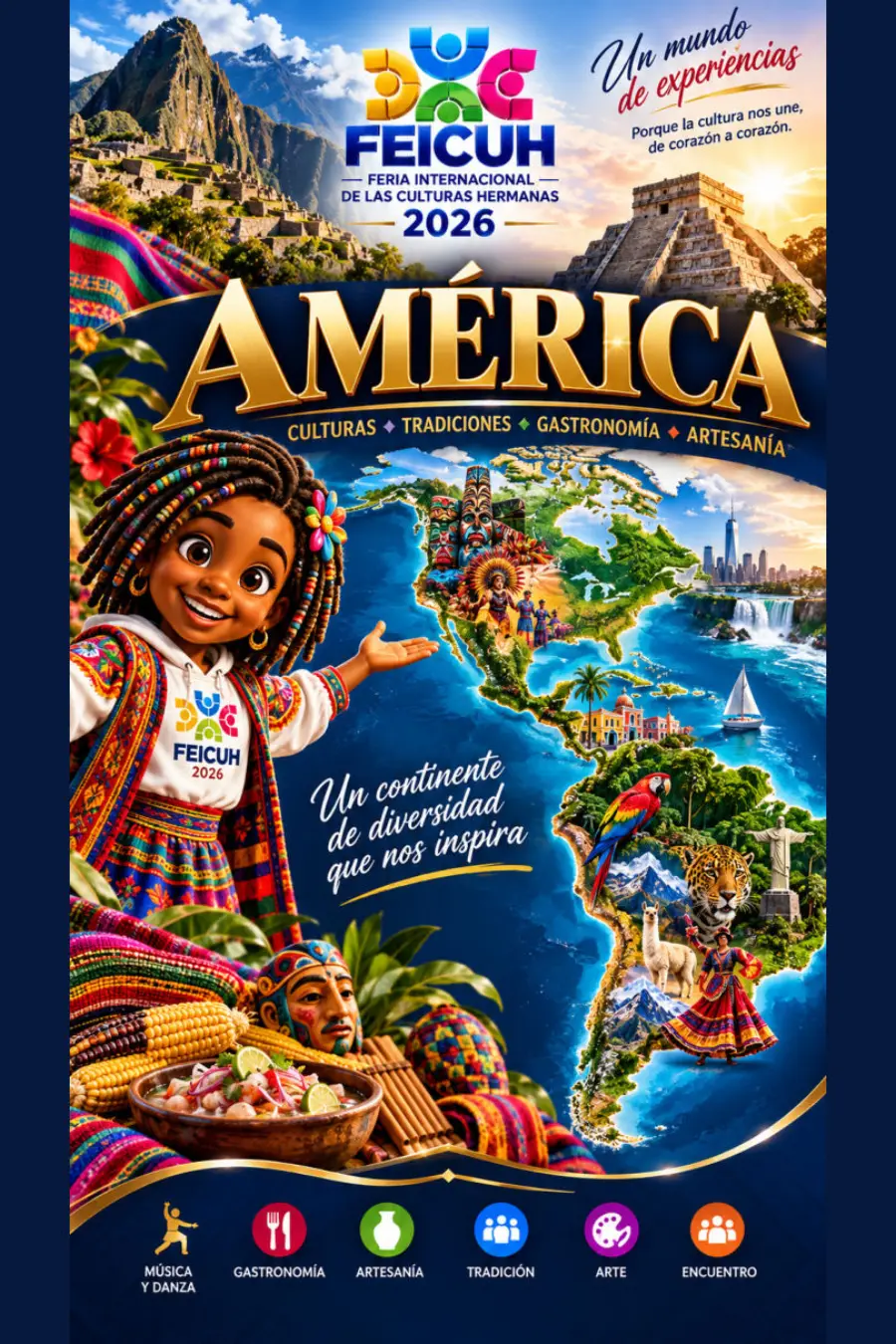 América, portada