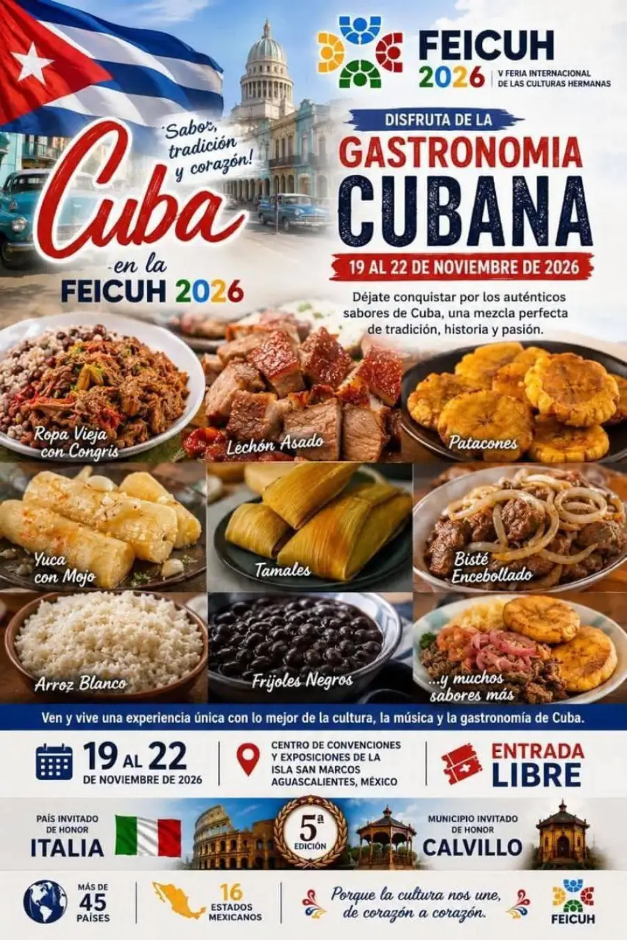 Cuba, gastronomía cubana