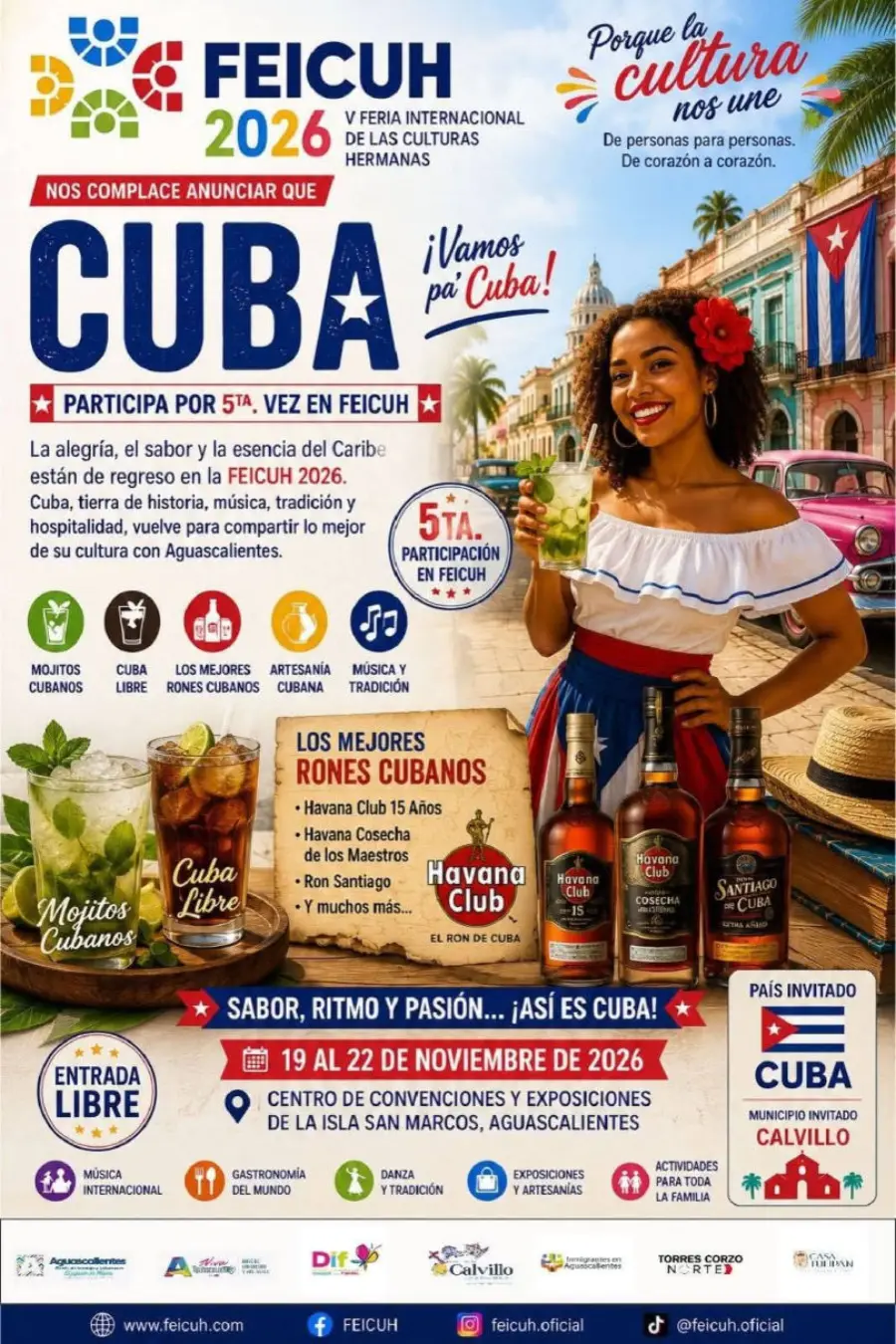 Cuba, sabor, ritmo y pasión