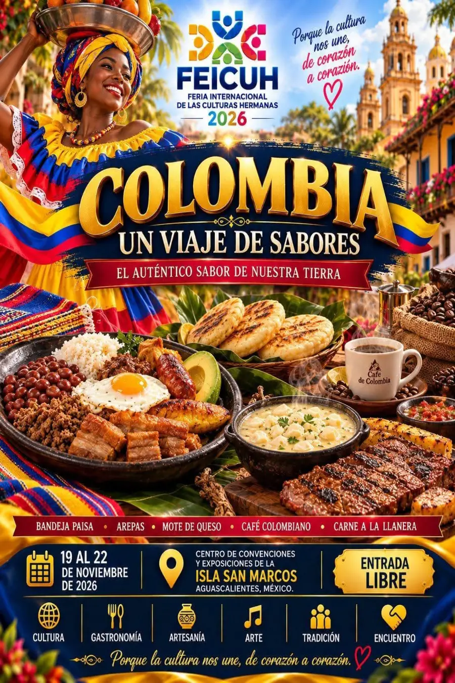 Colombia, un viaje de sabores