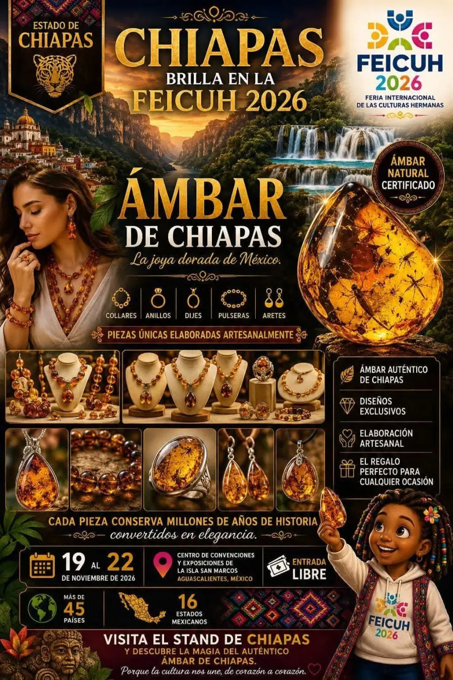 Chiapas, ámbar
